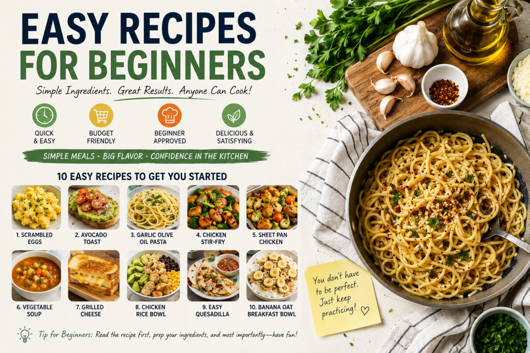 Easy Recipes for Beginners