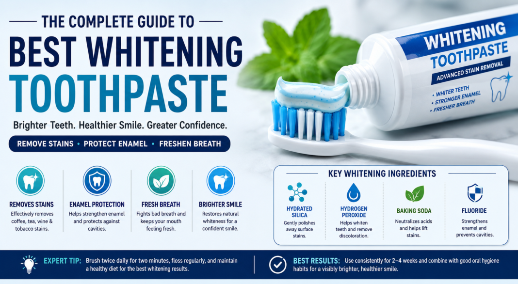 Best Whitening Toothpaste
