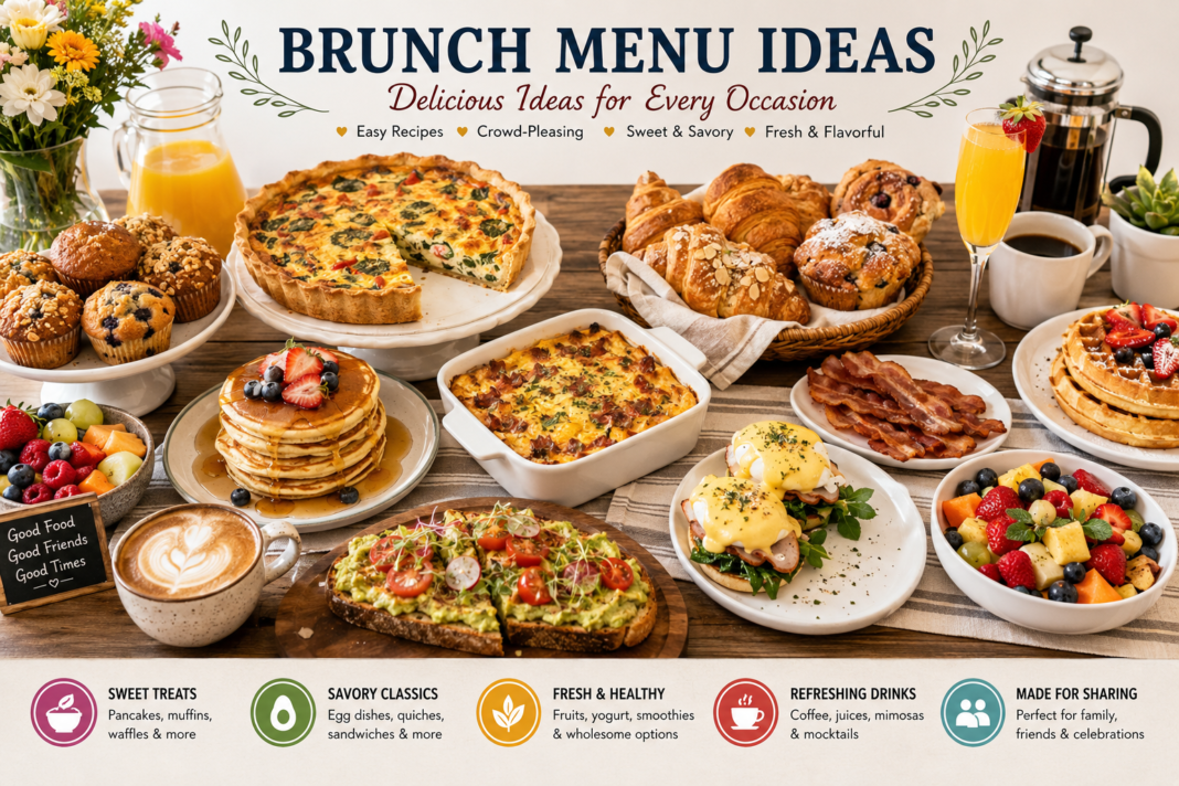Brunch Menu Ideas