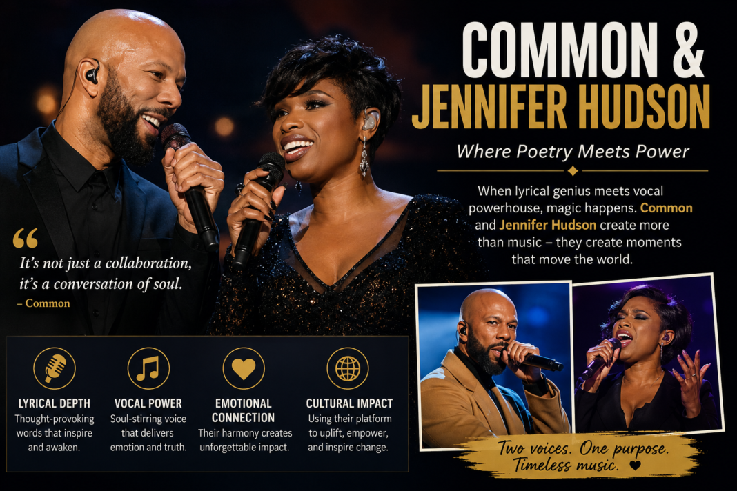 Common and Jennifer Hudson