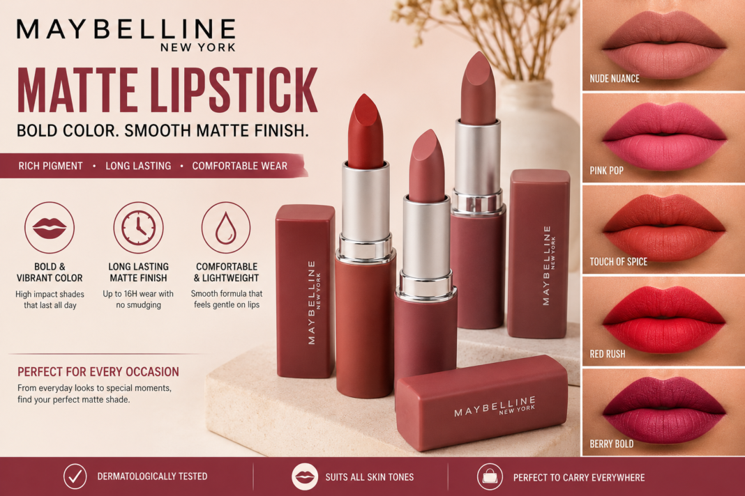 Maybelline Matte Lipstick