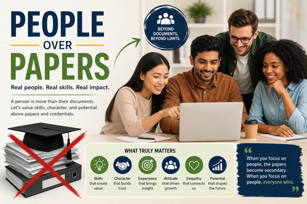 People Over Papers