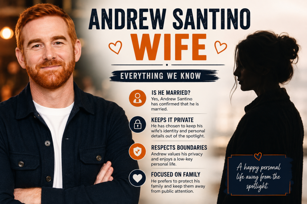 Andrew Santino Wife