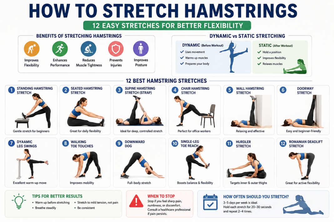 How to Stretch Hamstrings Safely