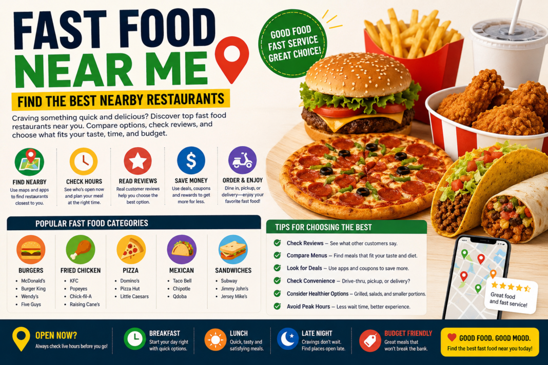 Fast Food Near Me