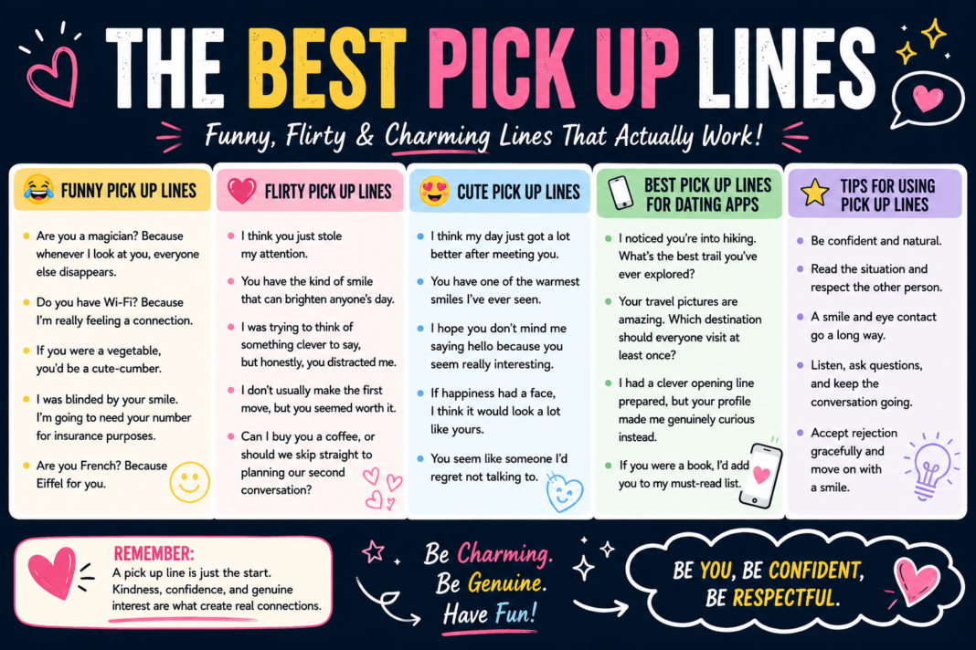 Best Pick Up Lines